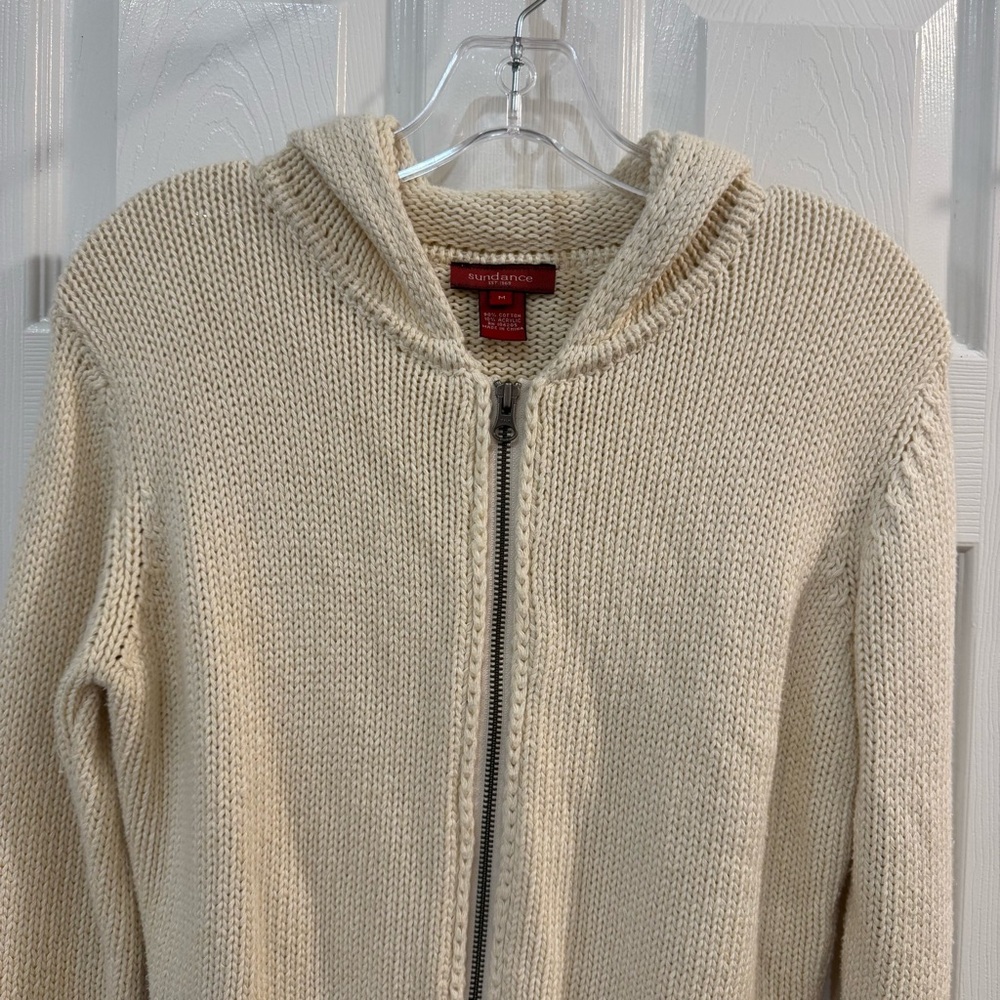 PRICE DROP!🌟 Women’s Sundance Catalog Full Zip Hooded Cardigan - Picture 5 of 15